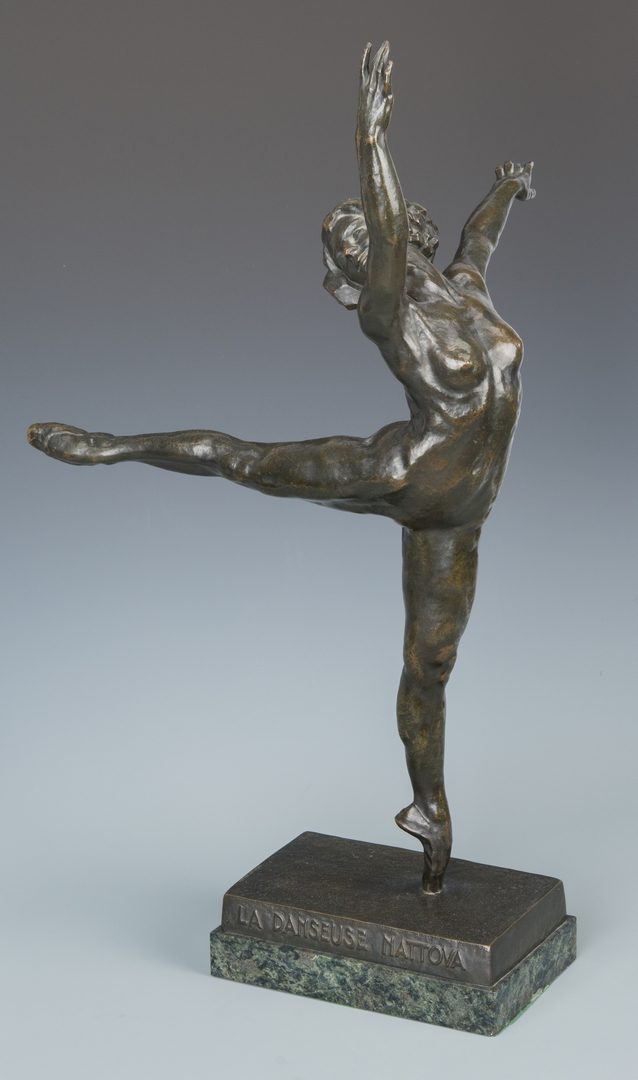 Lot 152: S. Yourievitch Bronze Ballerina