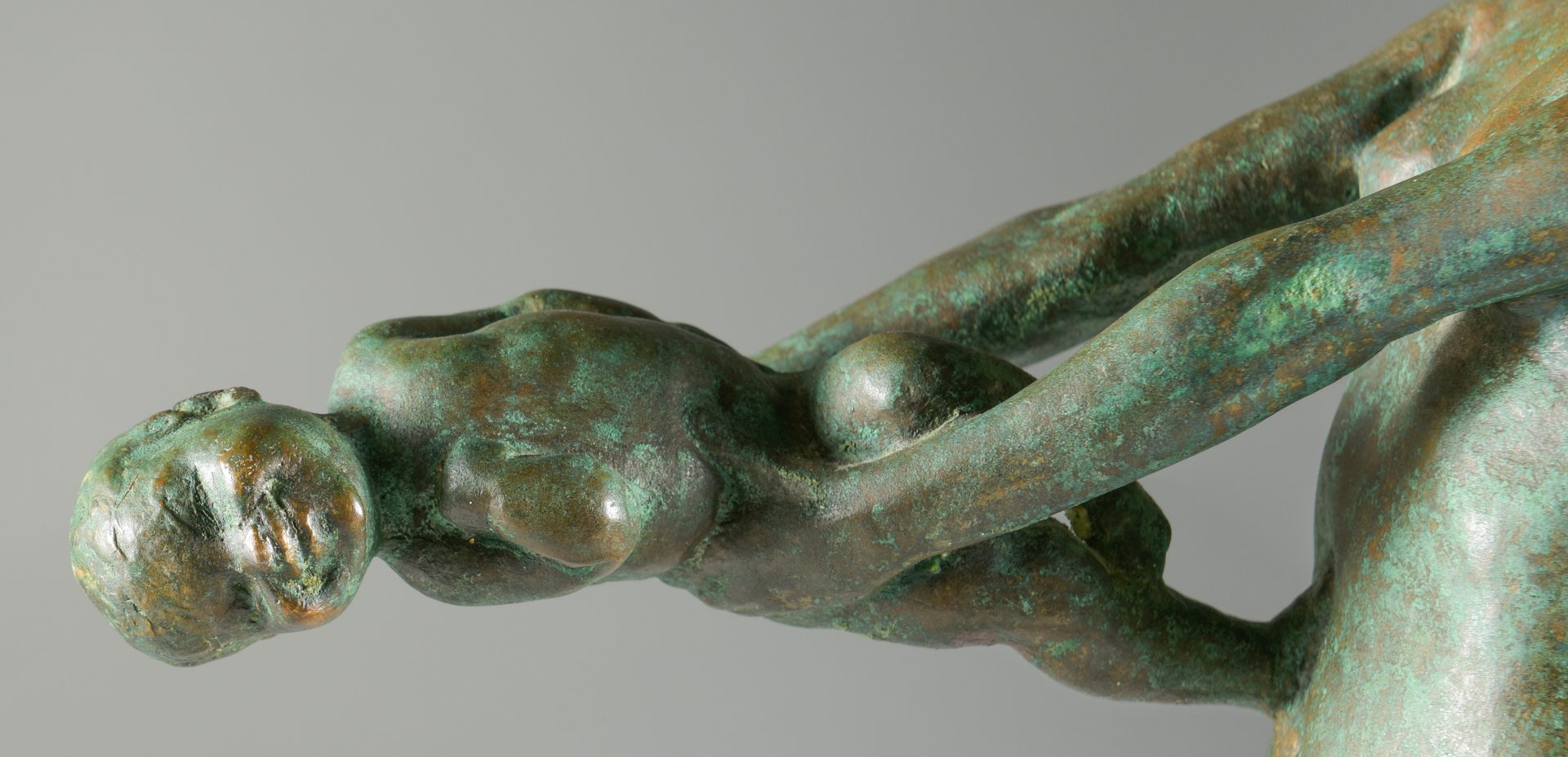 Lot 154: Edith Parsons Bronze Sculpture,"Joy"