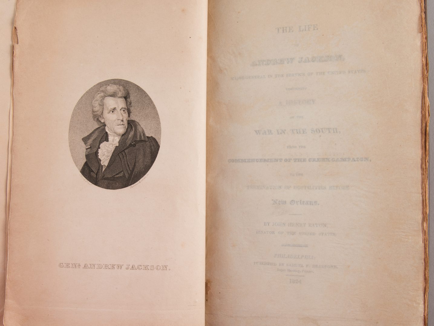 Lot 203: Jackson and Davy Crockett biographies, 3