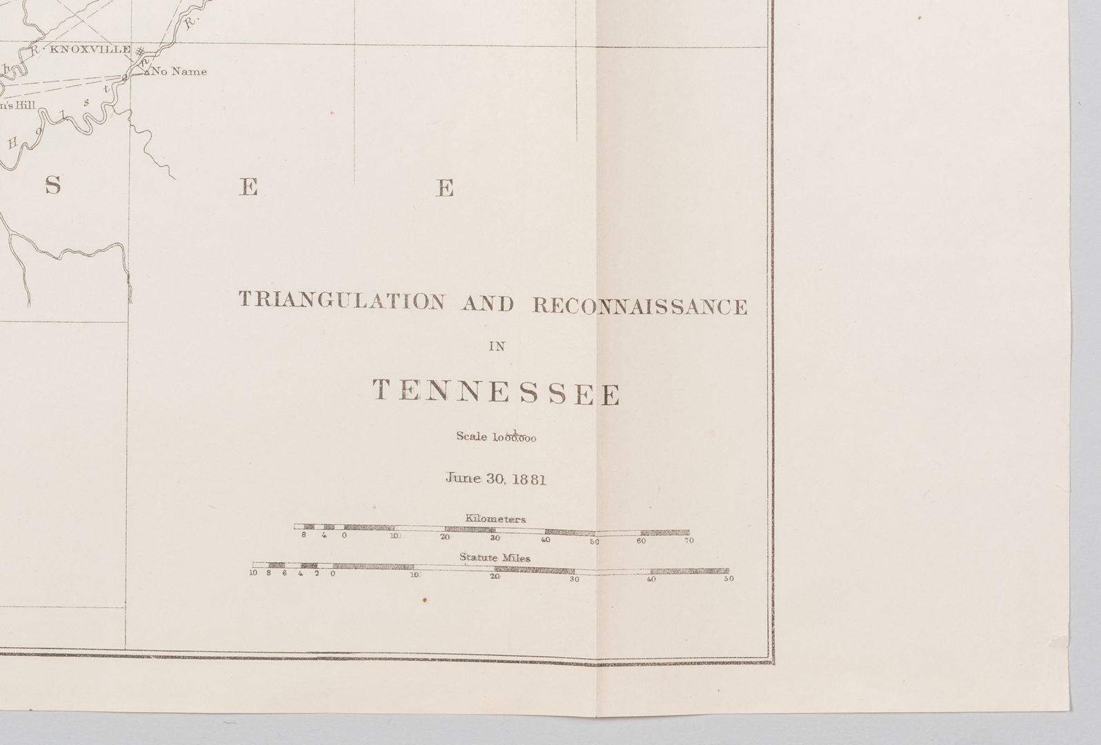 Lot 214: 8 Tennessee Military & Survey Maps