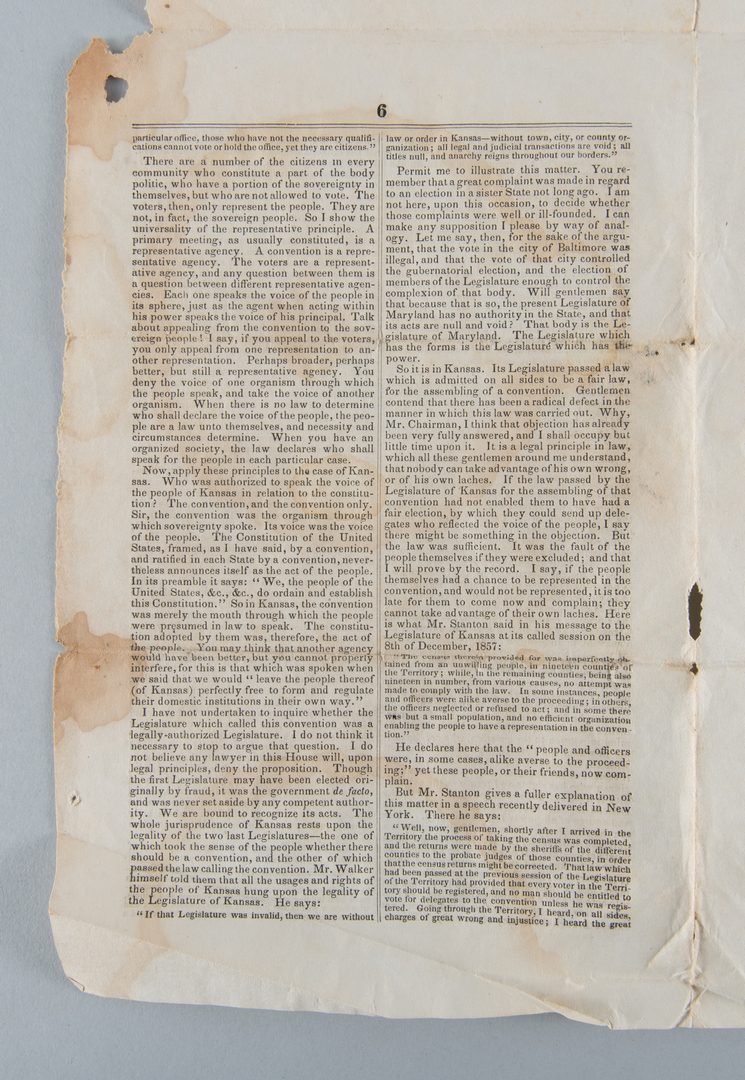 Lot 234: TN Civil War Broadside, Pamphlet, Letter