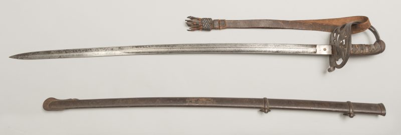 Lot 239: Model 1850 Solengen Staff & Field Sword