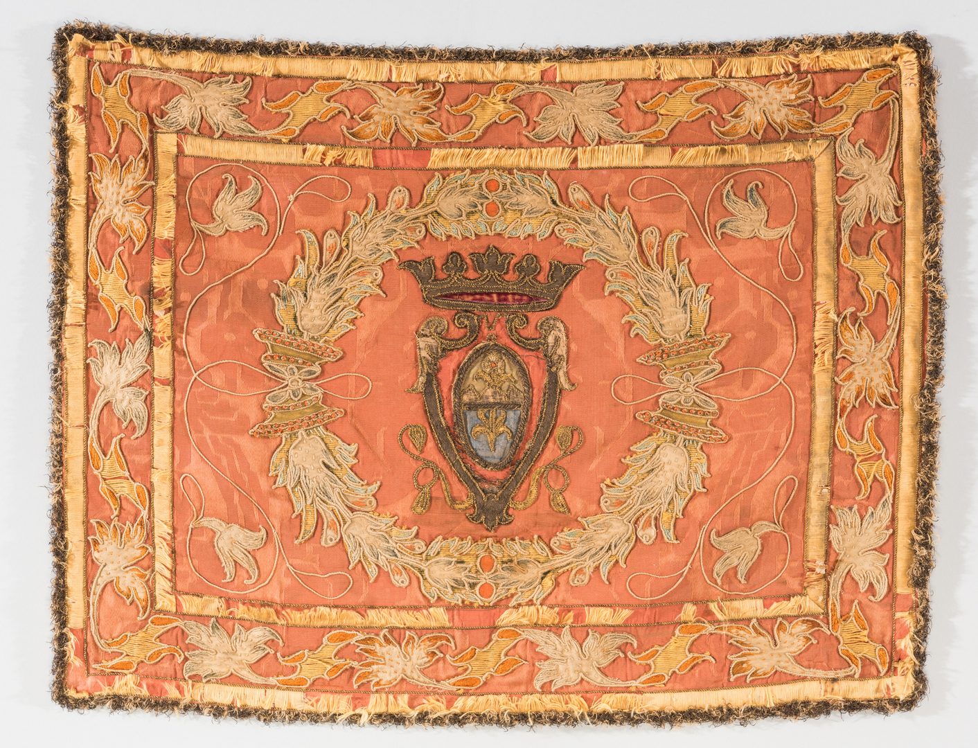 Lot 287: Two Silk Decorative Textiles