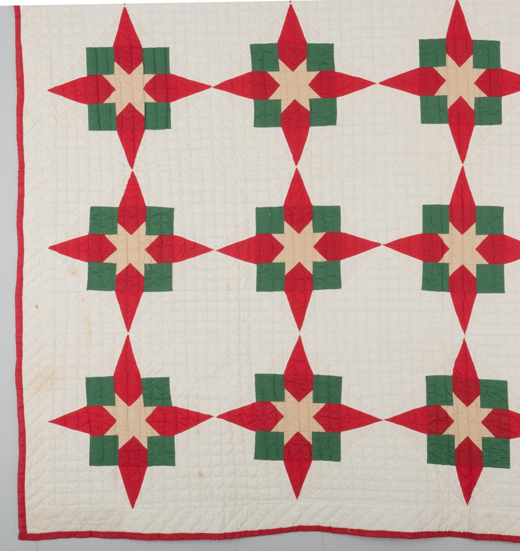 Lot 296: 3 Middle TN Pieced Cotton Quilts