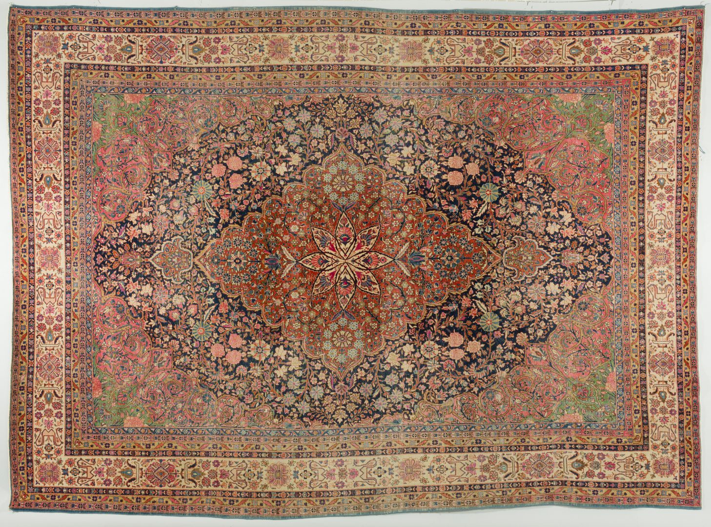 Lot 300: Antique Persian Kashan Carpet
