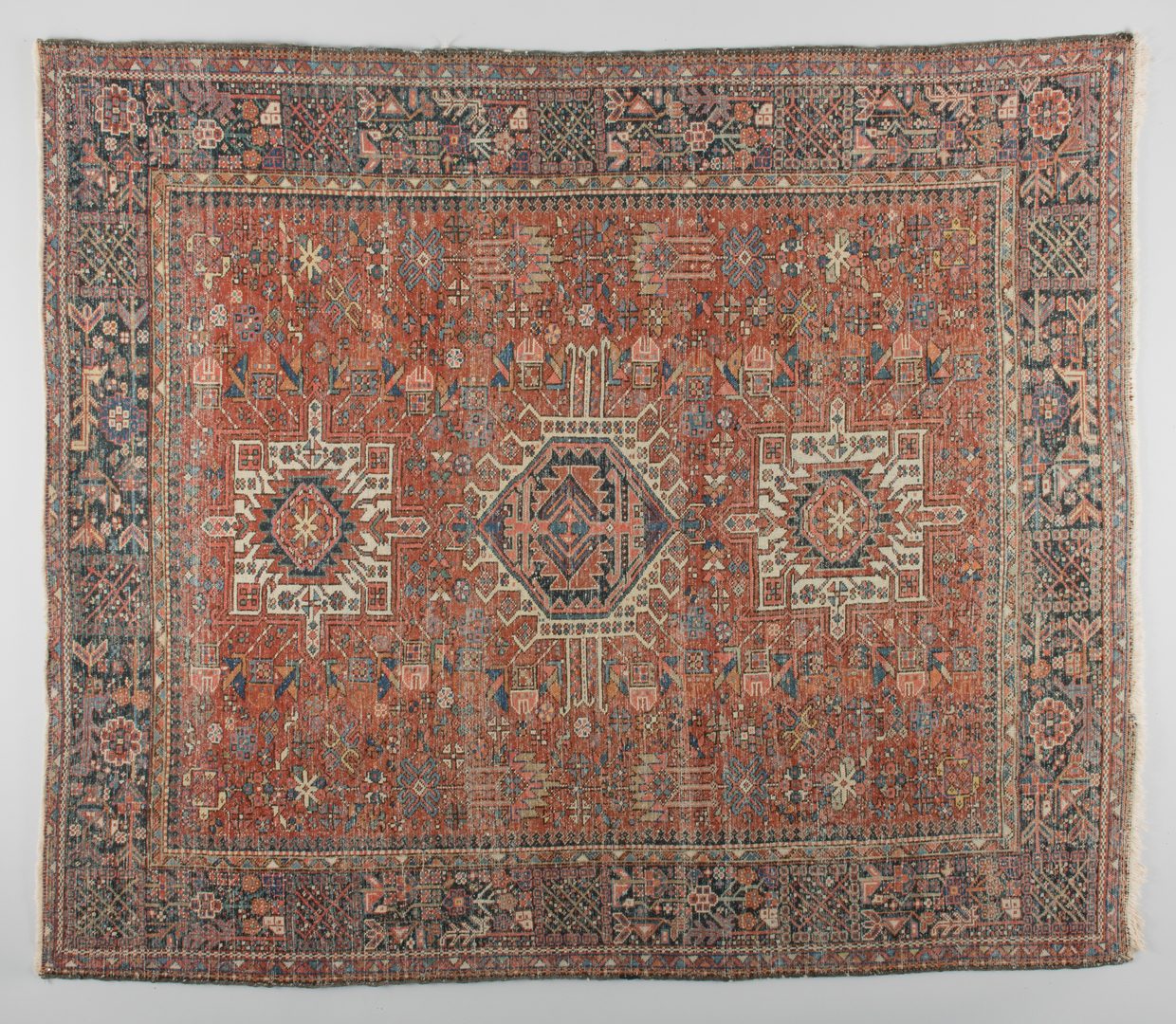 Lot 305: Persian Karaja rug, 70" x 60"