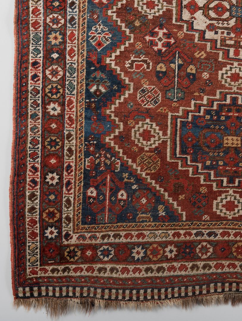 Lot 307: Antique Persian Afshar area rug