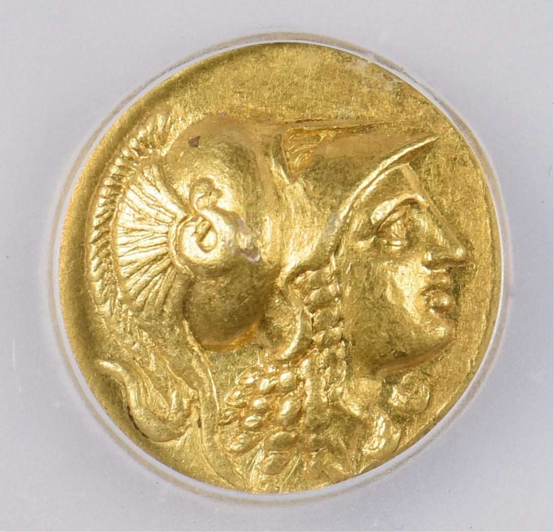 Lot 343: Alexander the Great AV Stater Coin, Amphlpolls Mint