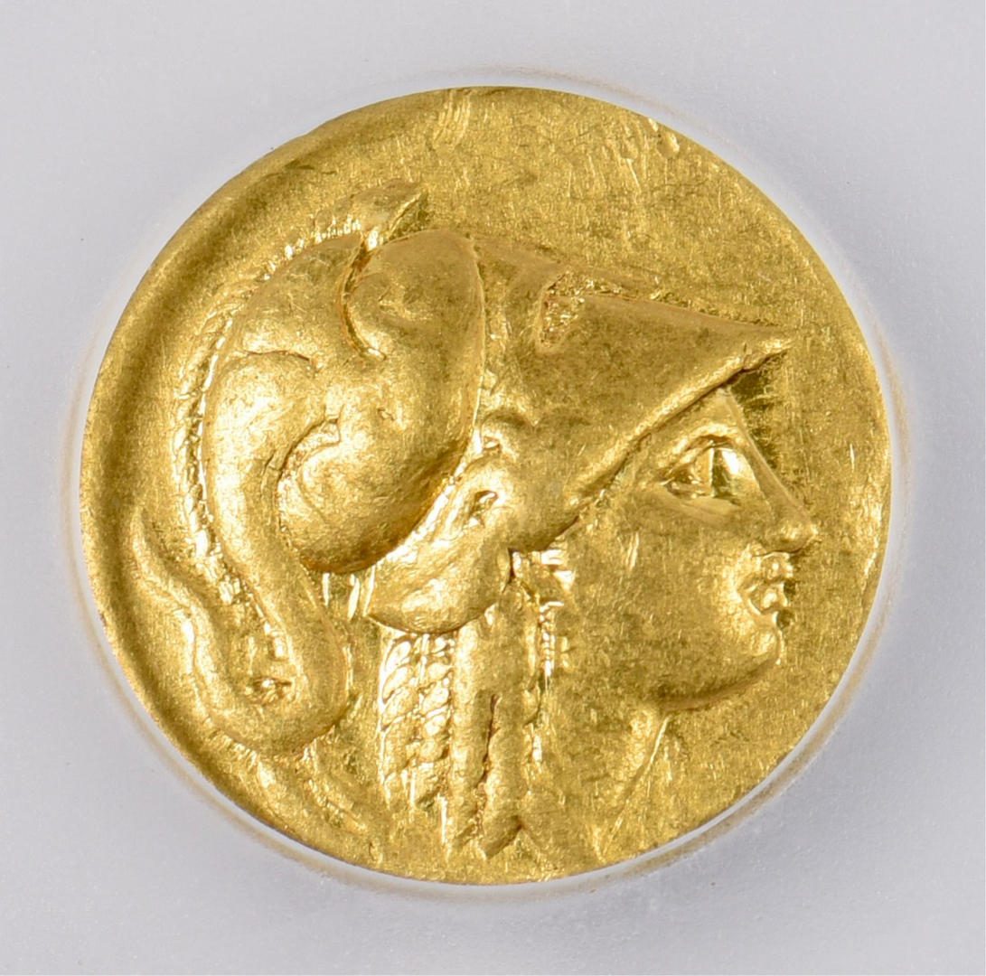 Lot 344: Alexander the Great AV Stater Coin, Cyrene Mint