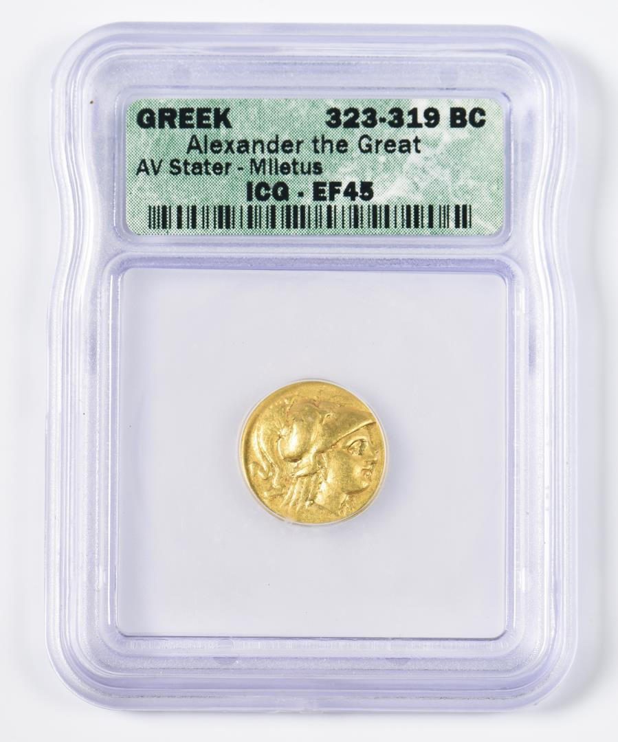 Lot 346: Alexander the Great AV Stater, Miletus Mint
