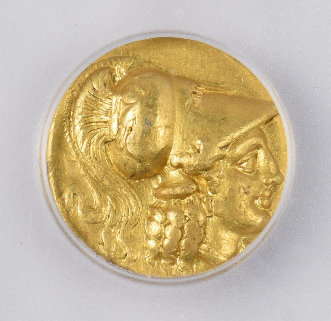 Lot 350: Alexander the Great AV Stater, Side Mint
