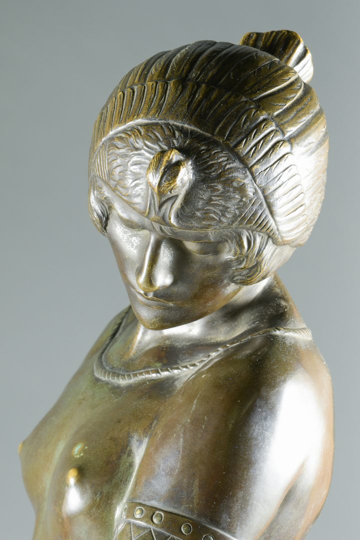 Lot 385: Manette de Lyee de Belleau Bronze