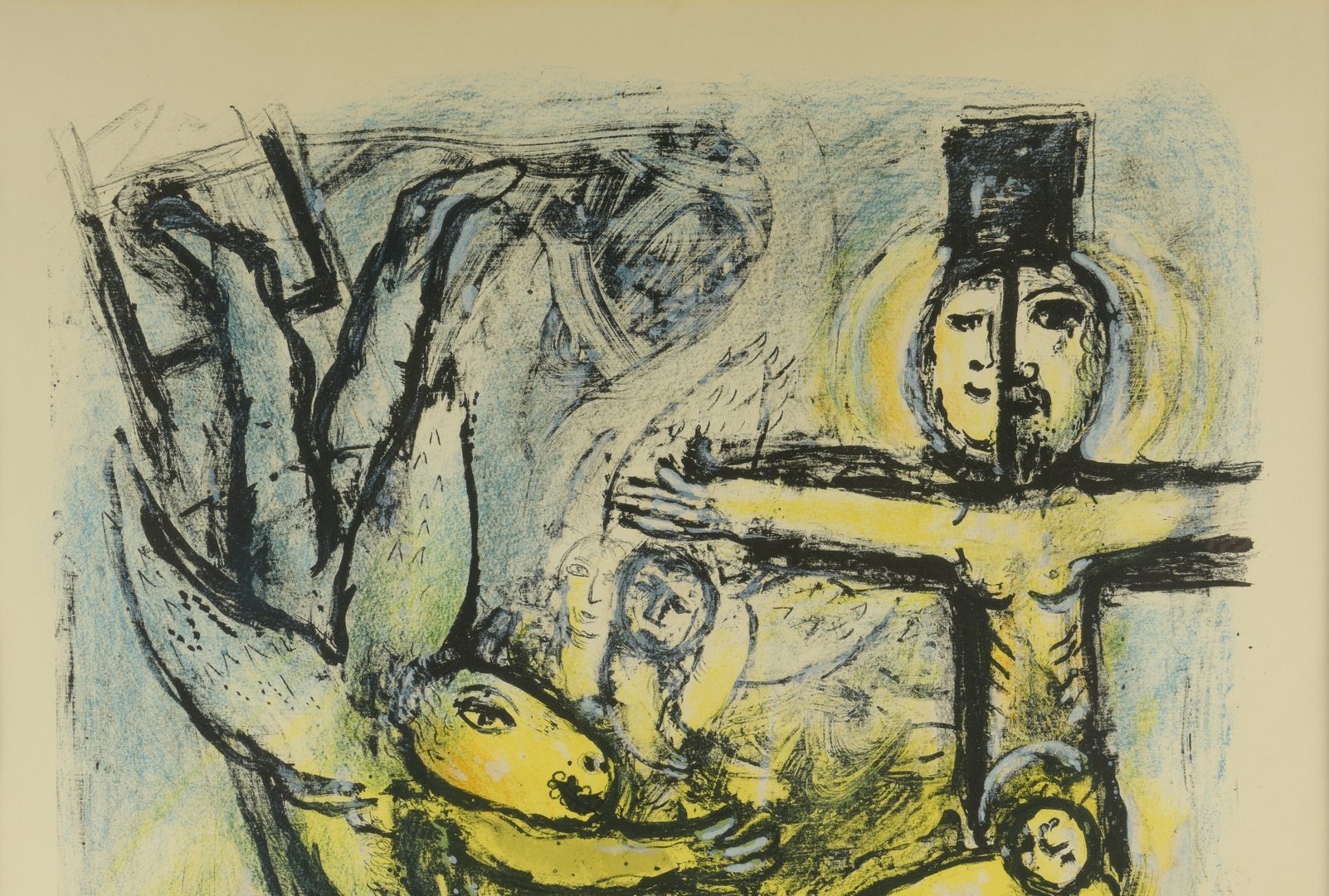 Lot 400: Marc Chagall lithograph, Jacob’s Vision