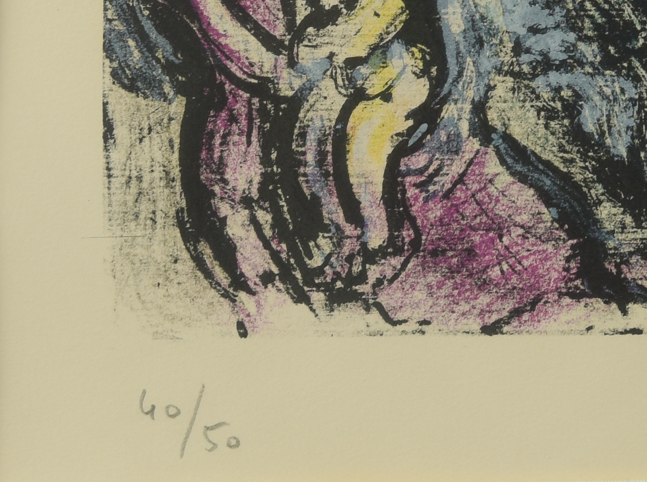 Lot 400: Marc Chagall lithograph, Jacob’s Vision