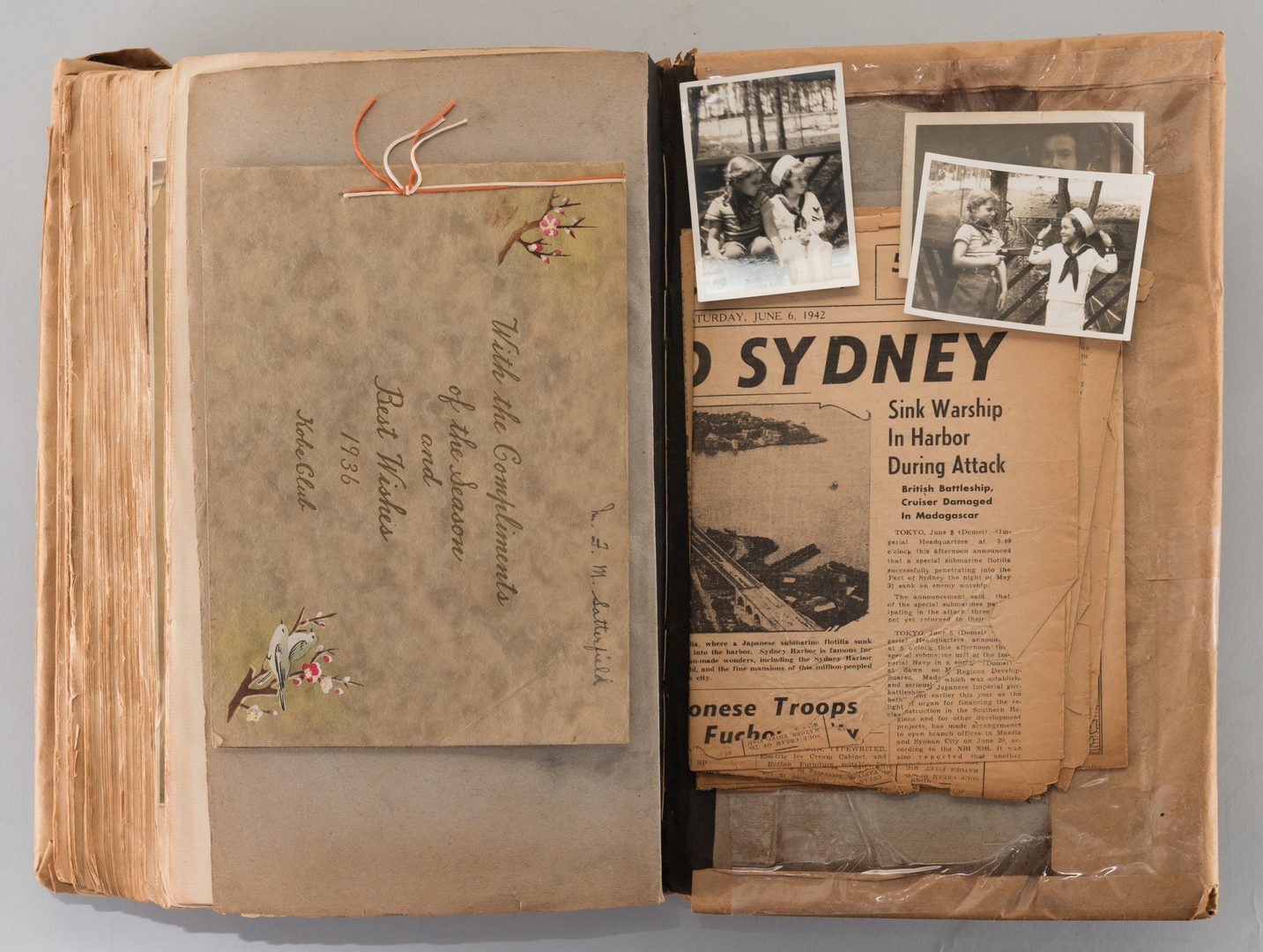 Lot 40: Diary of Far East Travels 1924-1944