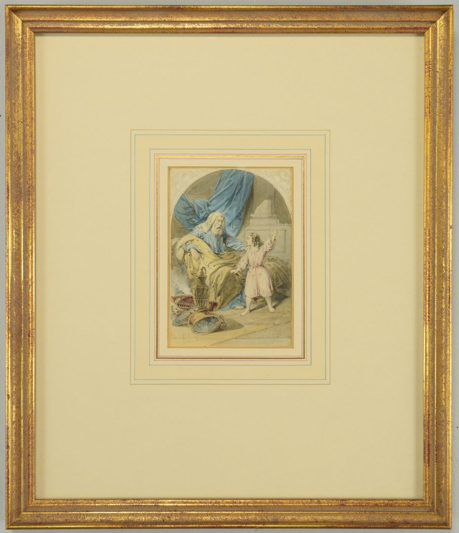 Lot 437: Henry James Richter Watercolor