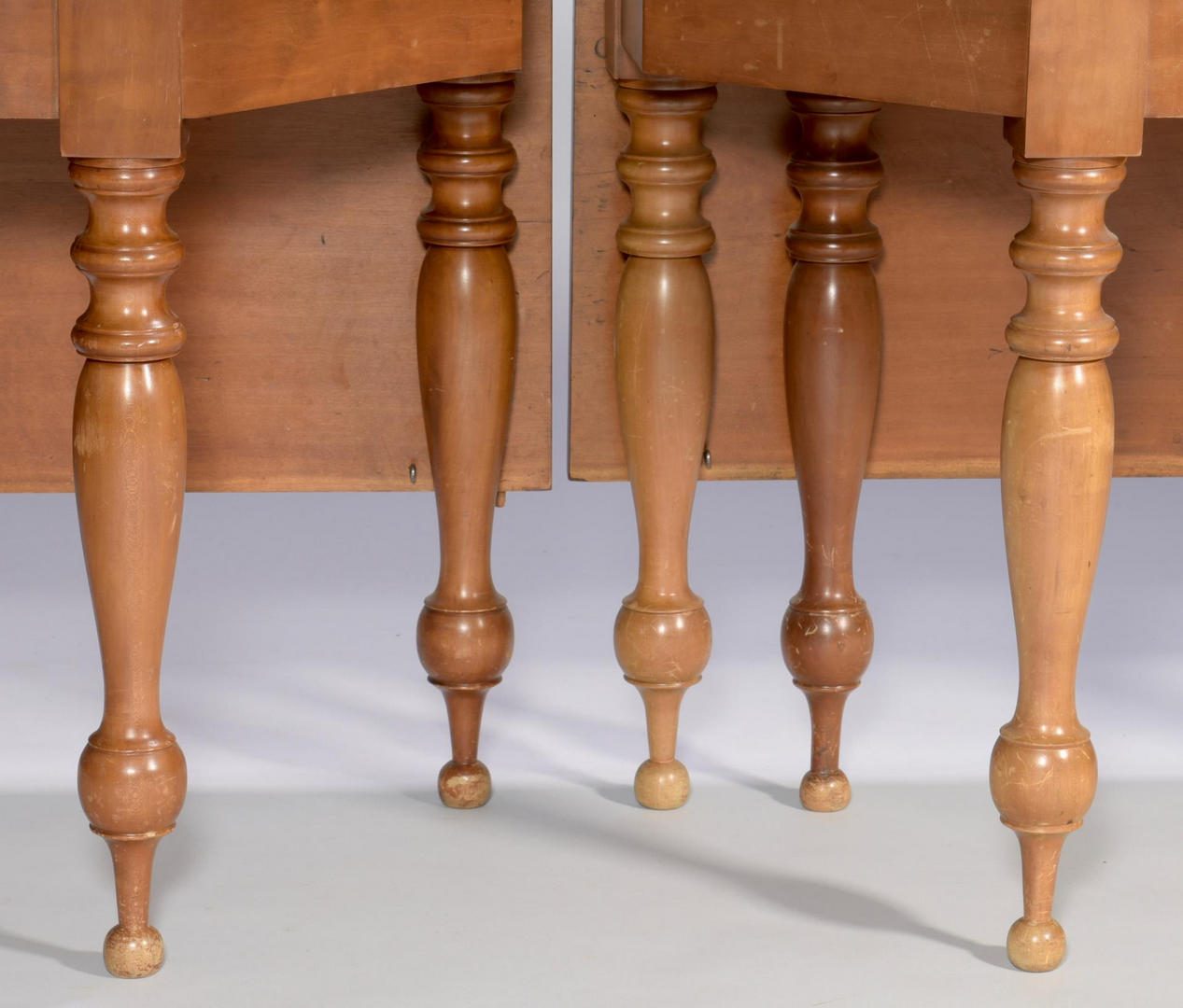 Lot 502: Sheraton Southern Banquet End Tables