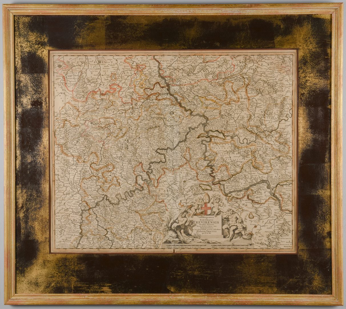 Lot 546: Map of the Rhine Forest, Germany