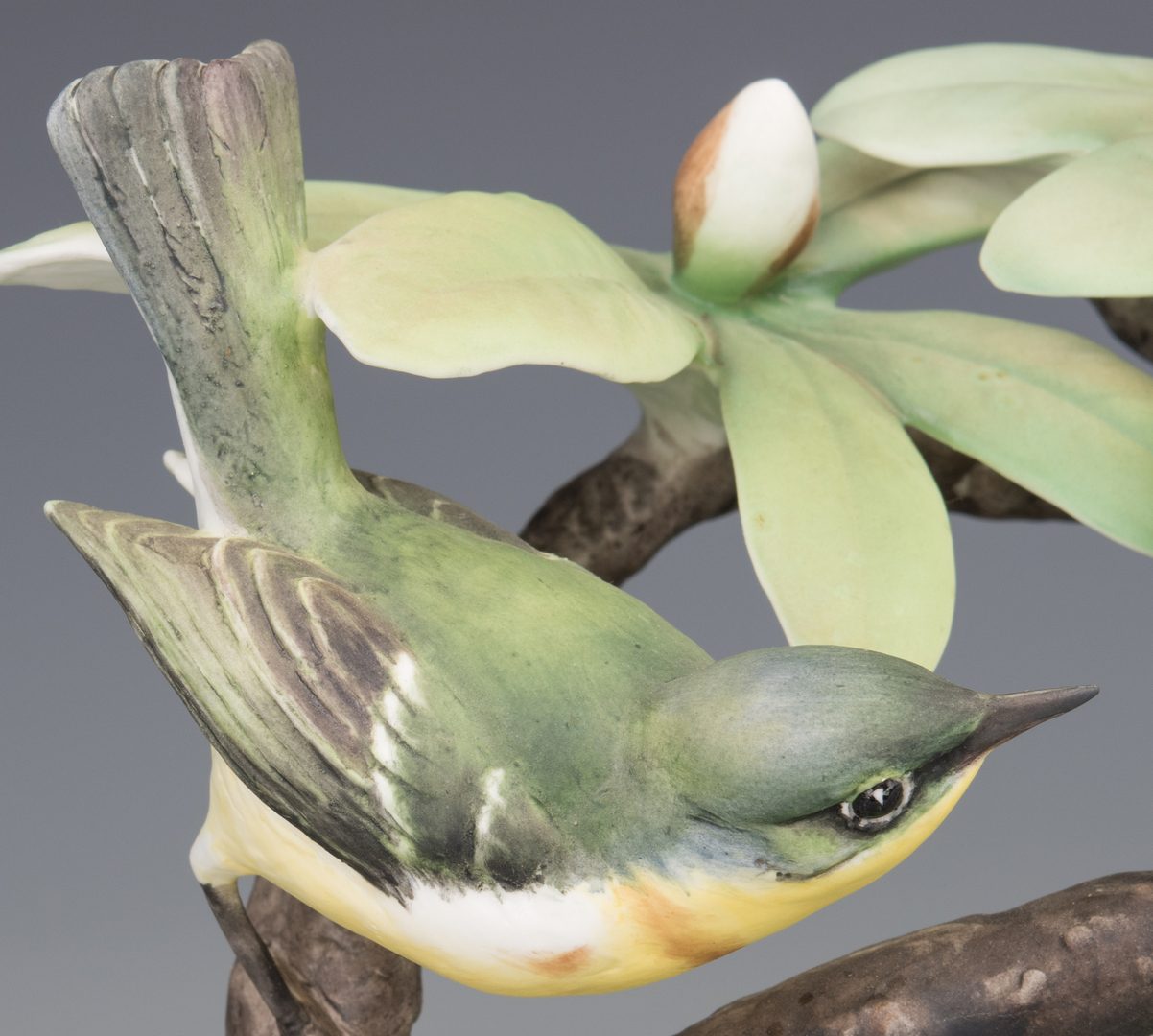 Lot 617: Pair Dorothy Doughty Parula Warblers