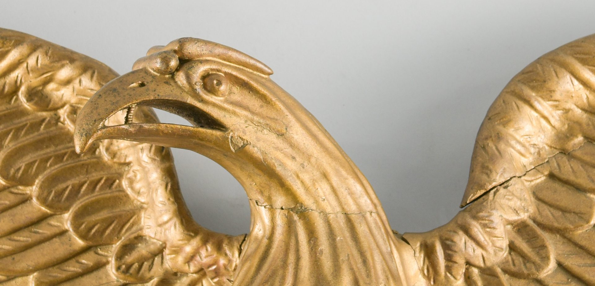 Lot 629: Two Carved American Gilt Eagles
