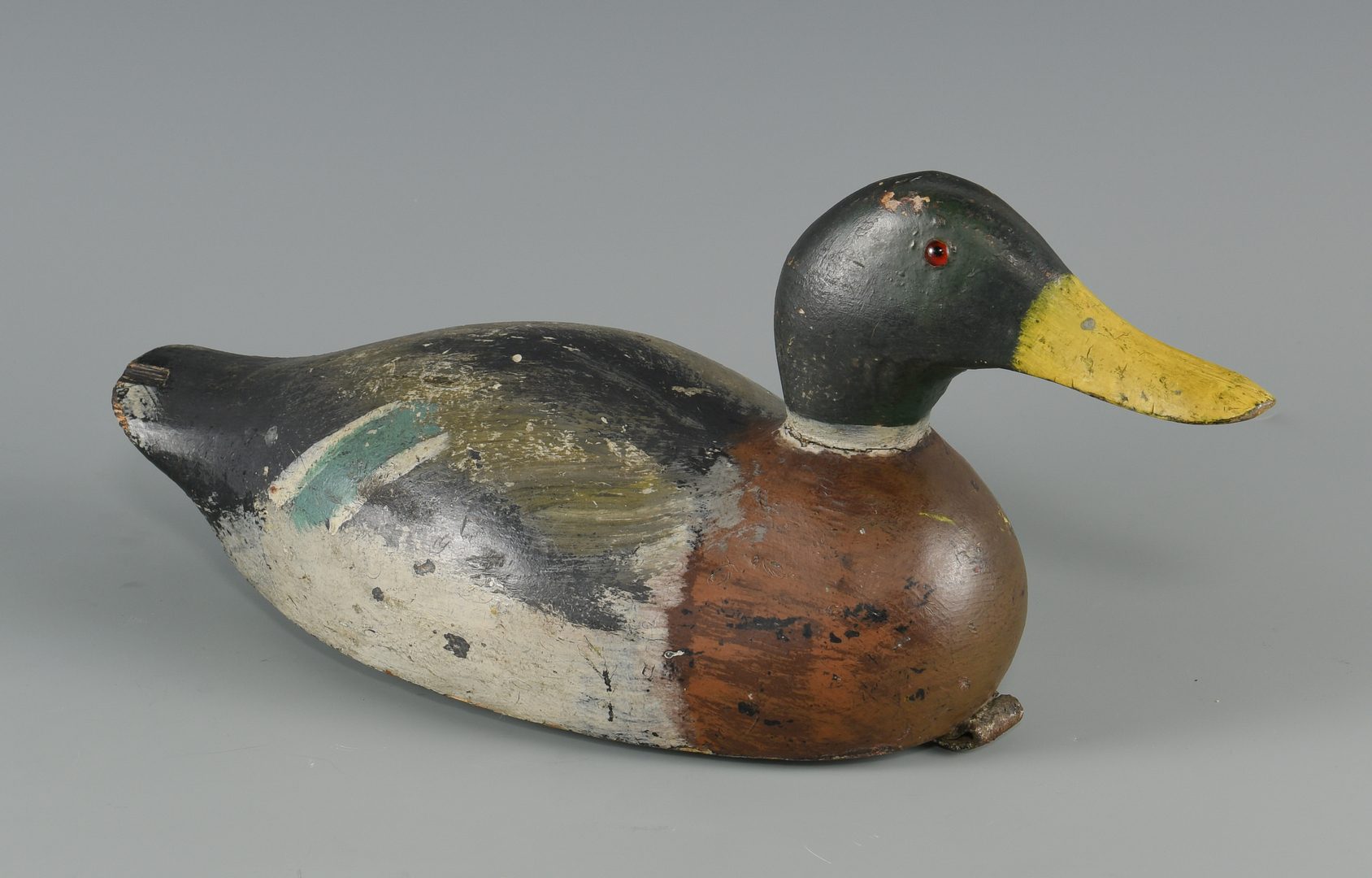 Lot 634: 2 Carved Duck Decoys