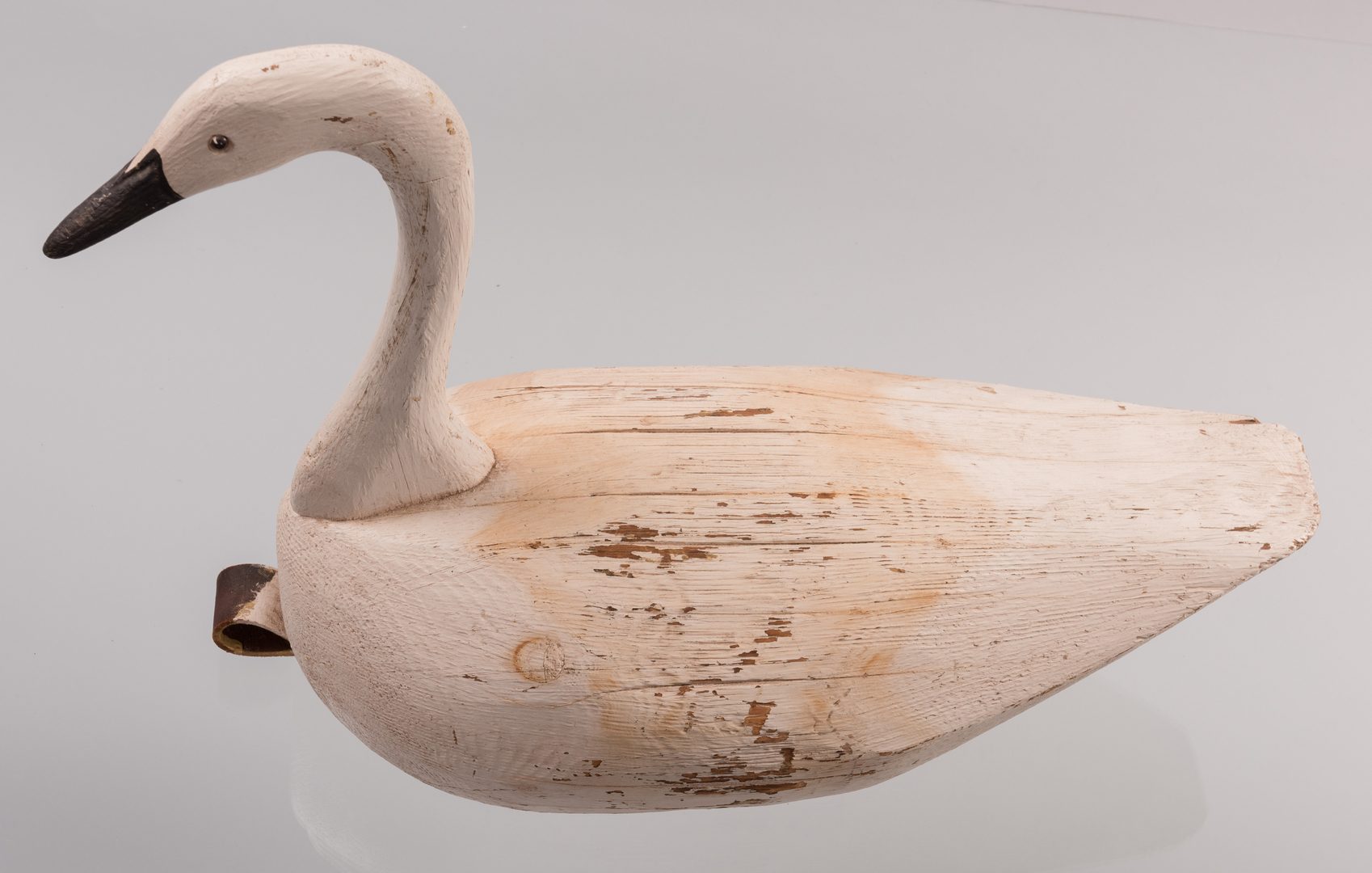 Lot 635: Group Carved Decoys & Creel (7)
