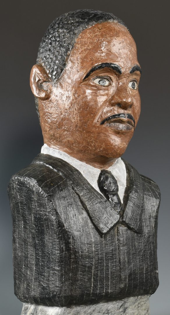 Lot 640: Tim Lewis Sculpture of MLK