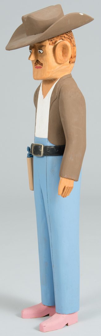 Lot 651: Sulton Rogers Carving, Cowboy