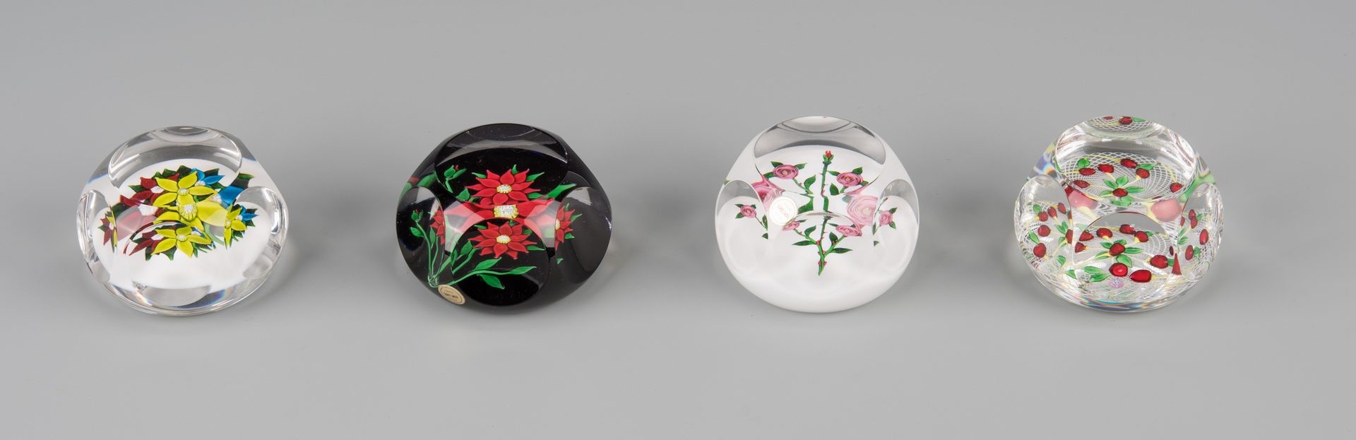 Lot 684: 8 St. Louis France Paperweights, incl Faceted