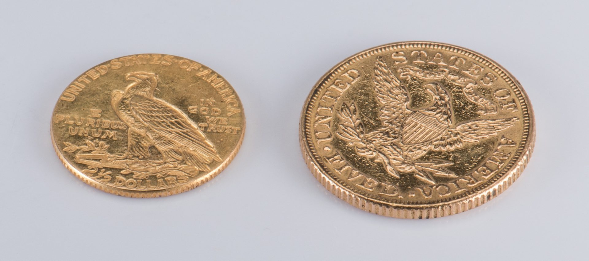 Lot 726: Two Vintage Gold Coins