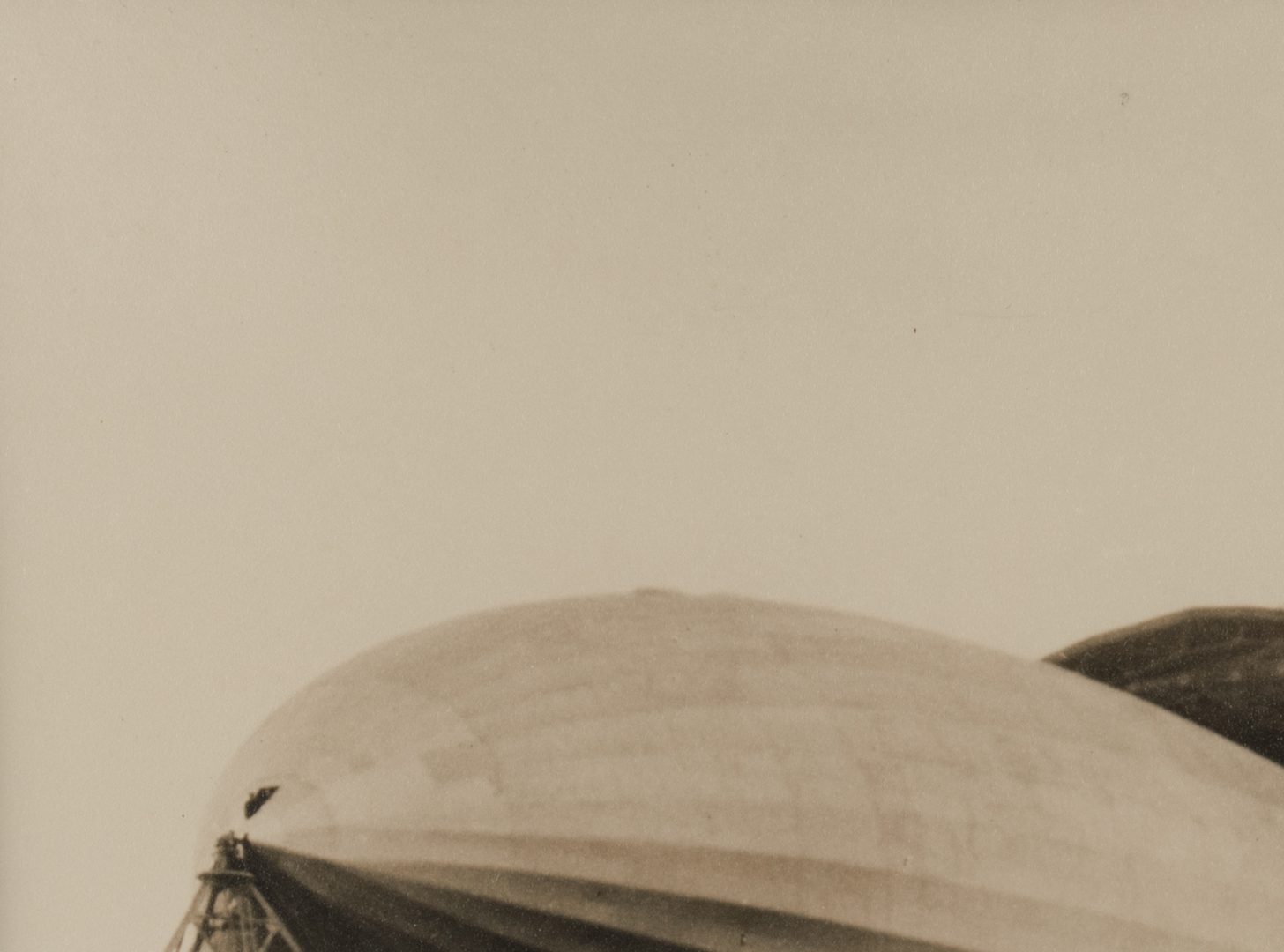 Lot 766: Margaret Bourke-White Zeppelin Photograph