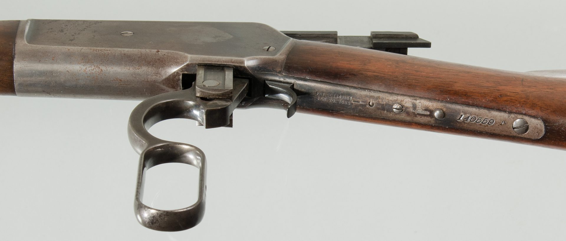 Lot 804: Winchester Model 1886 Lightweight Rifle .33 Win
