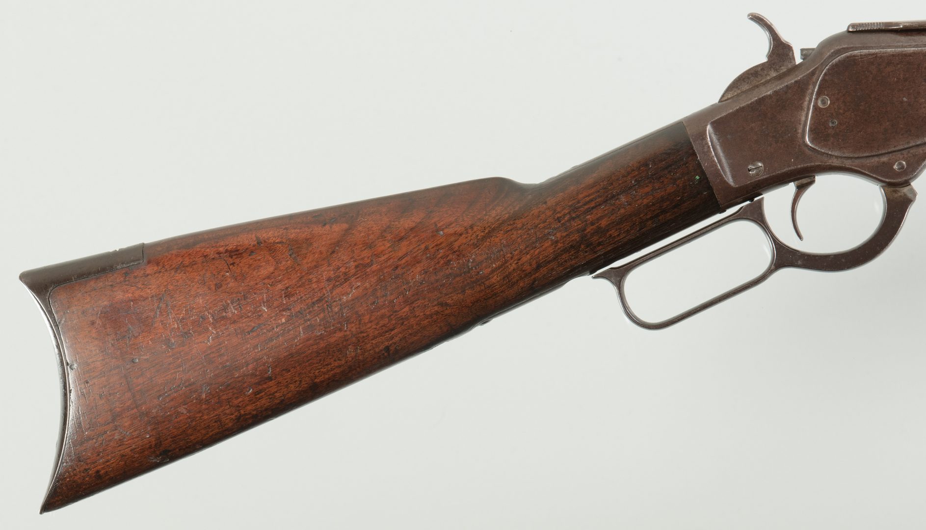 Lot 805: Winchester Model 1873, 32-20 Win Level Action Rifle