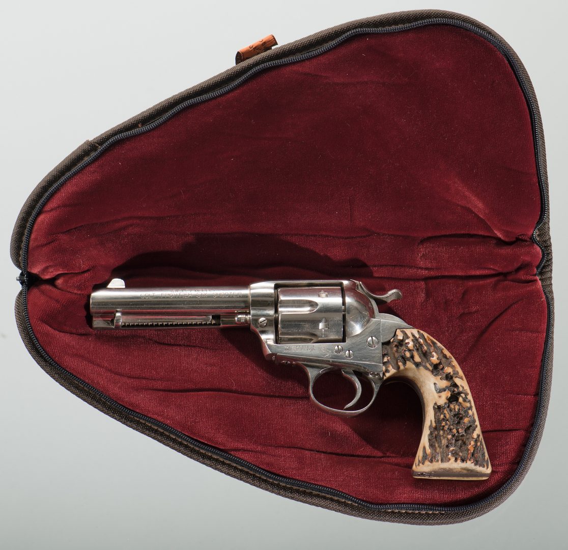 Lot 813: Colt Bisley Frontier Six Shooter, 44-40 Win Single
