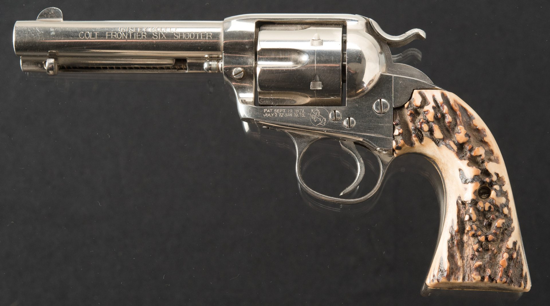 Lot 813: Colt Bisley Frontier Six Shooter, 44-40 Win Single