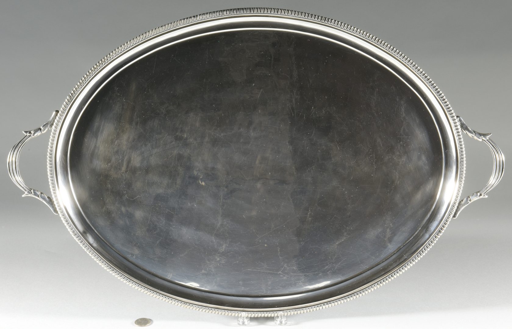 Lot 81: Heavy Sterling Tray, Caldwell of Phila.