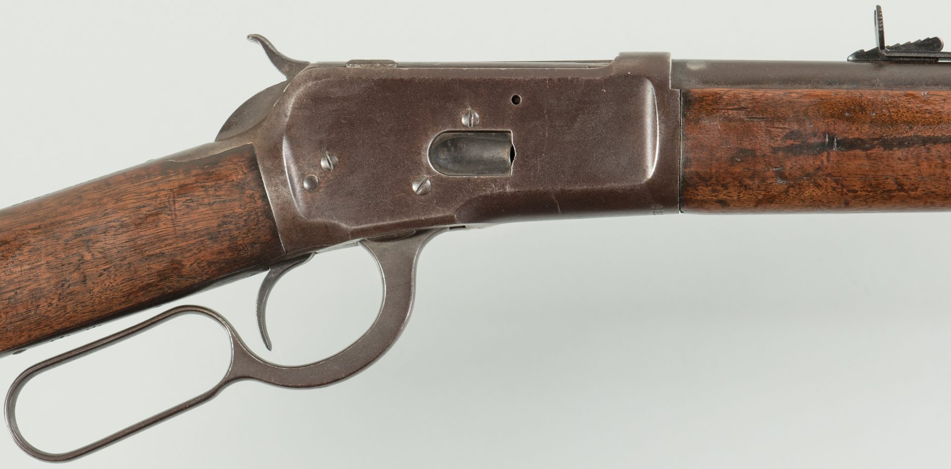 Lot 823: Winchester Model 1892, 38-40 Win Lever Action Rifle