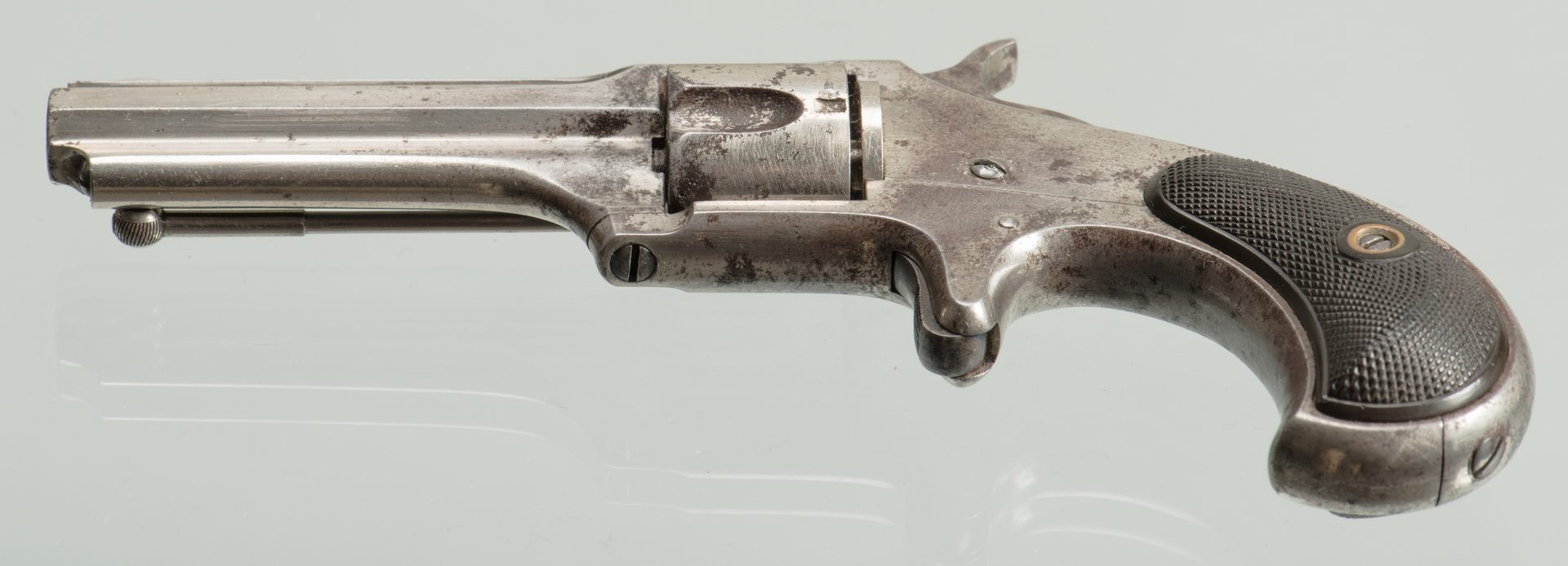 Lot 831: Remington Smoot Model #2 Five Shot Single Action, 40 Cal.