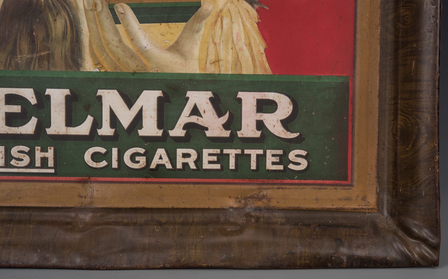 Lot 836: Helmar Turkish Cigarettes Advertising Sign