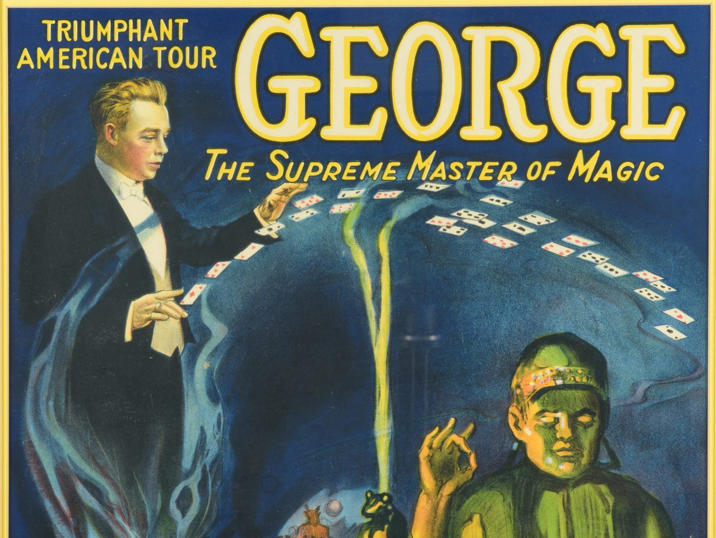 Lot 839: 2 Grover G. George Magic Posters