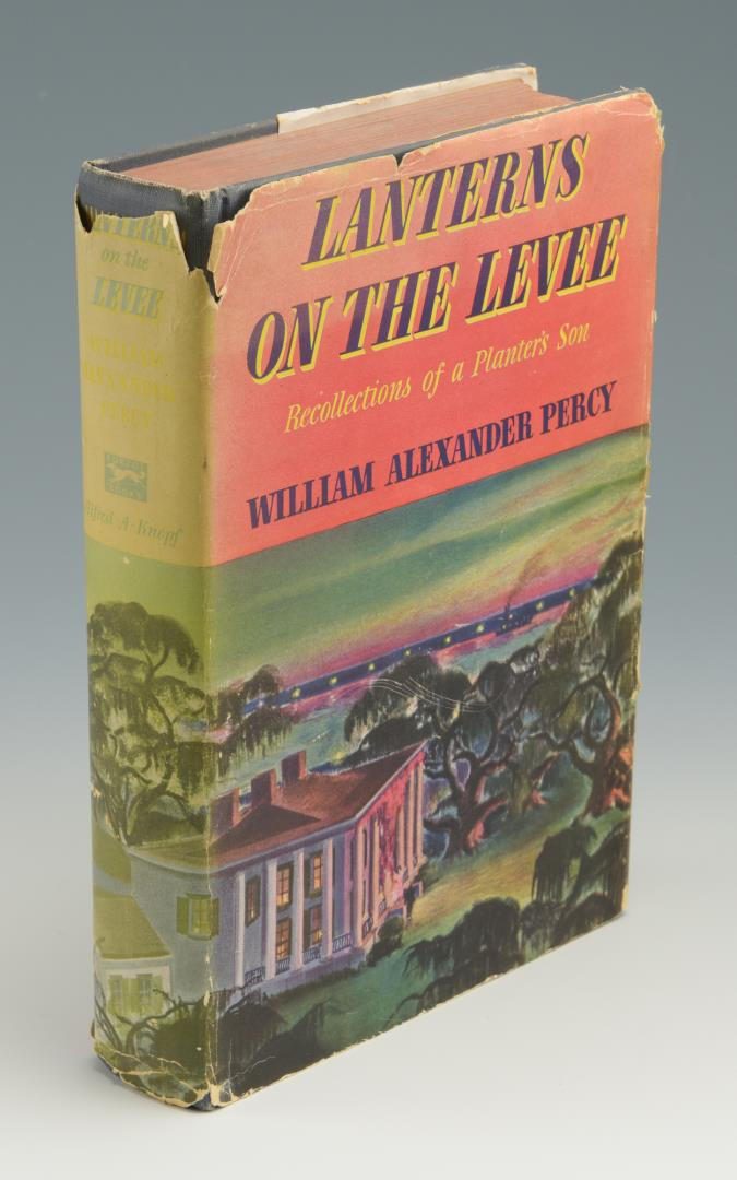 Lot 853: William Percy "Lanterns on the Levee" signed 1st edition