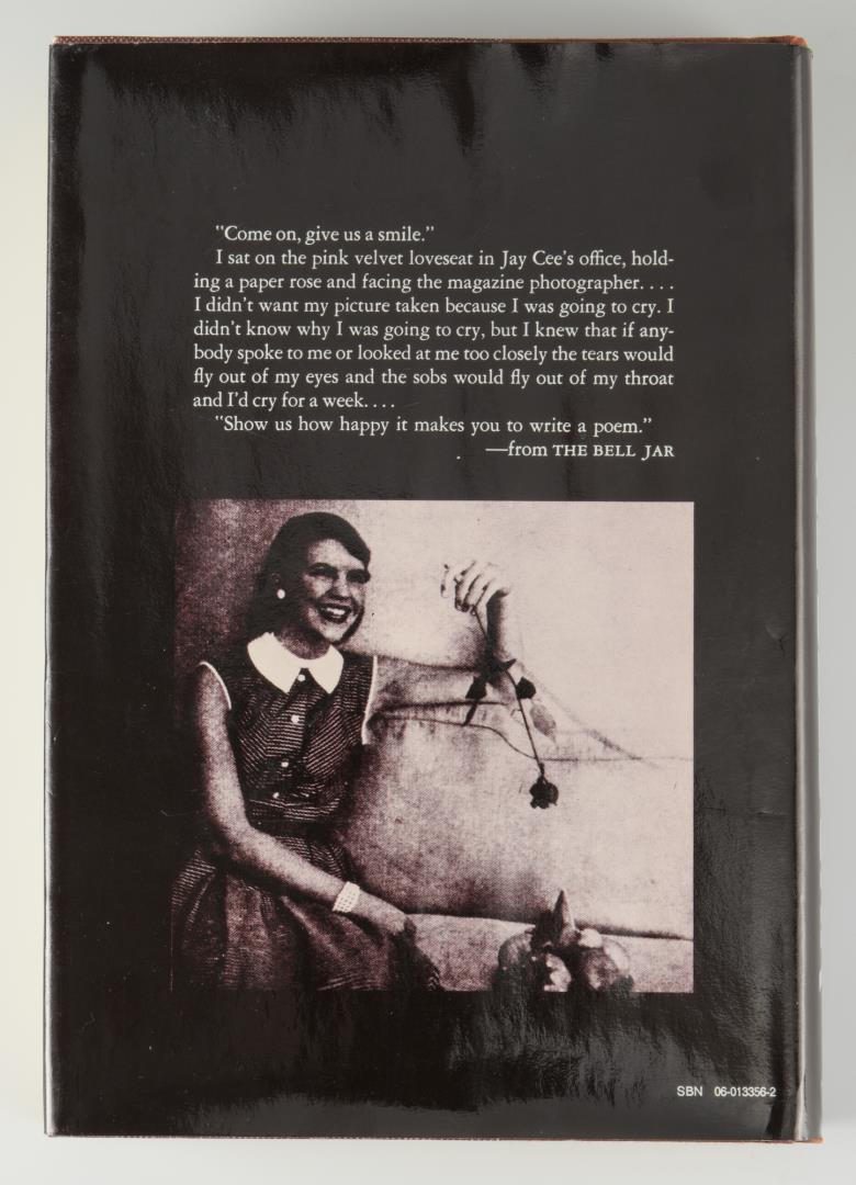 Lot 854: Plath "The Bell Jar," 1st American Ed.