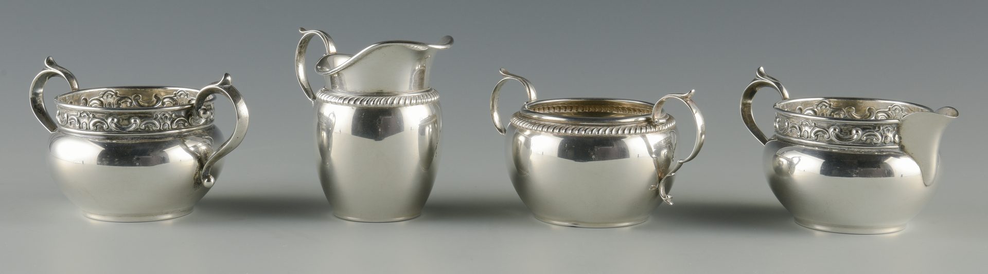 Lot 924: Group Sterling Holloware