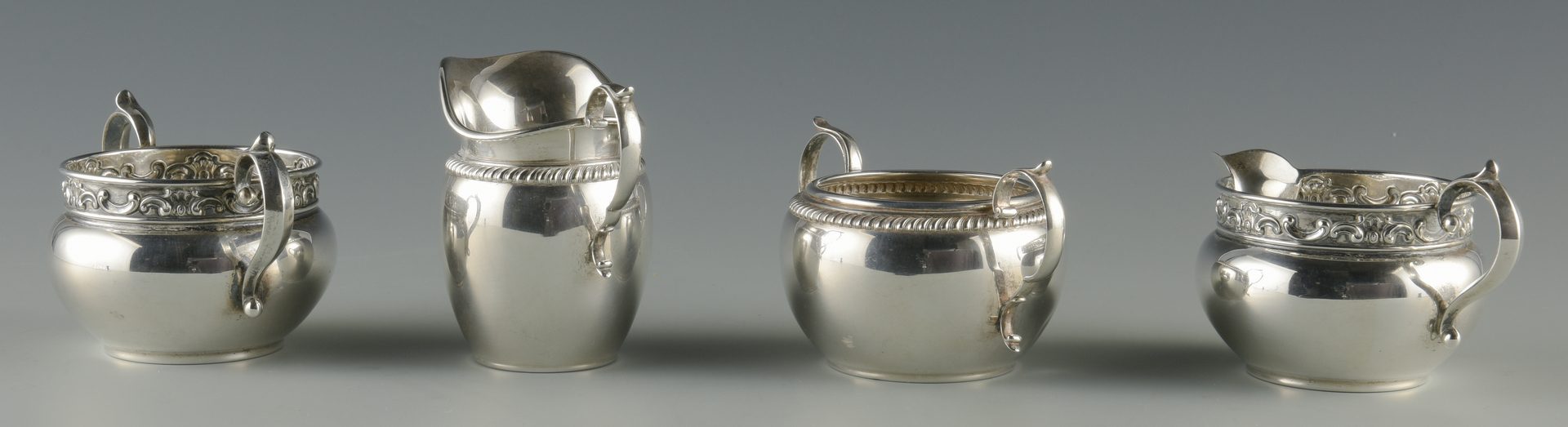 Lot 924: Group Sterling Holloware