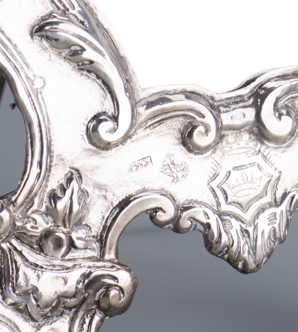 Lot 932: 6 pcs Silver Hollowware inc. Mirror and Tiffany