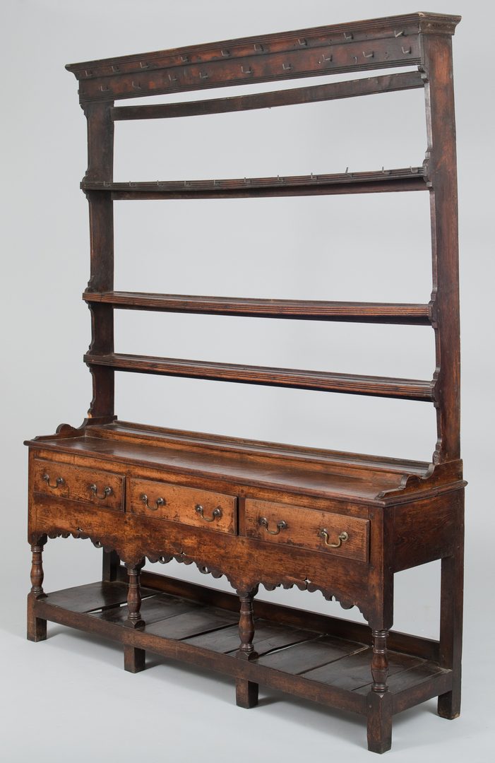 Lot 97: English Dresser with 3 shelves