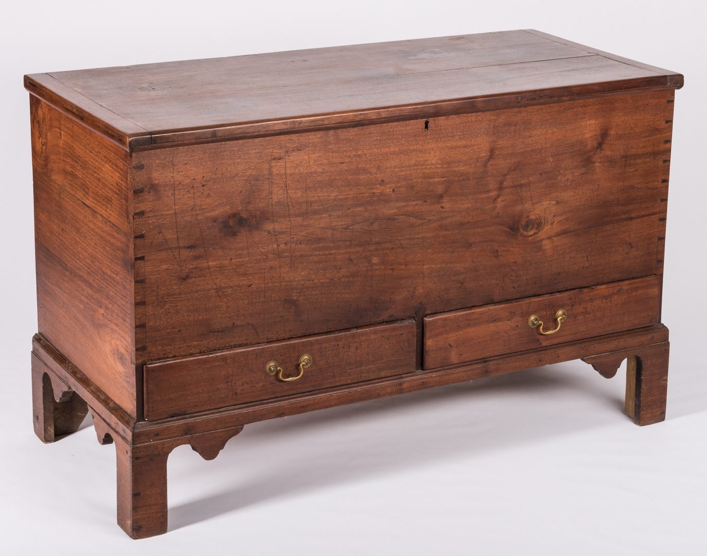 Lot 179: North Carolina Chippendale Dower Chest