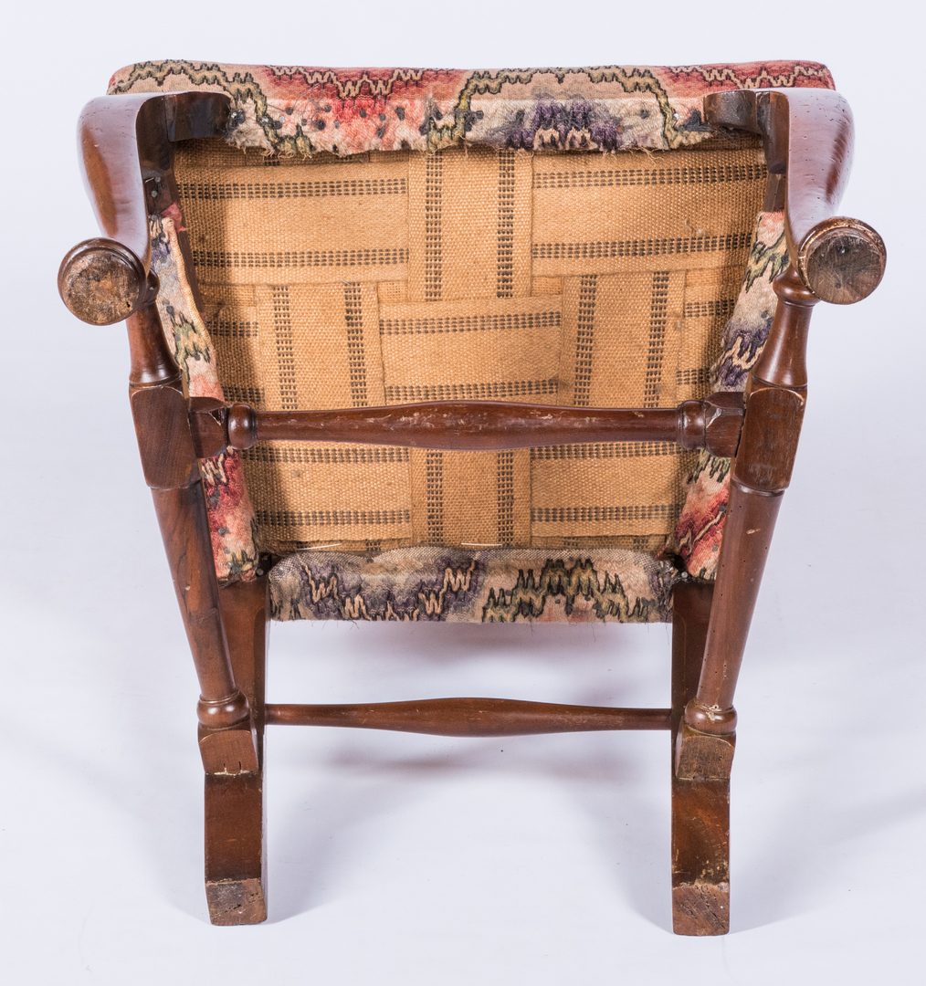 Lot 181: Queen Anne Chair, possibly Southern