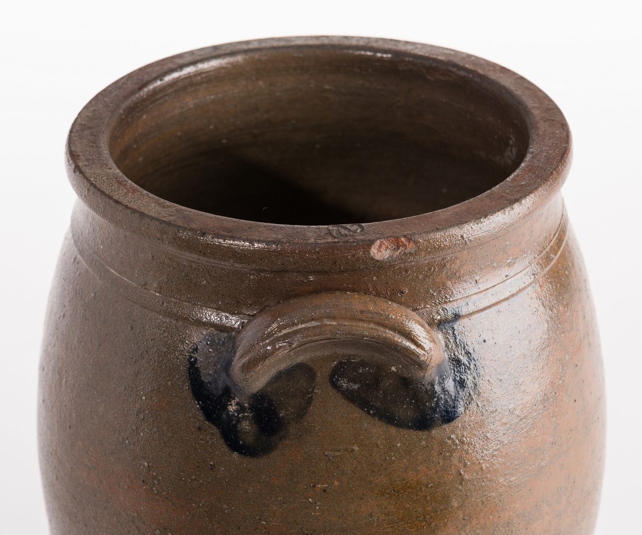 Lot 185: East TN Cobalt Stoneware Jar, Decker