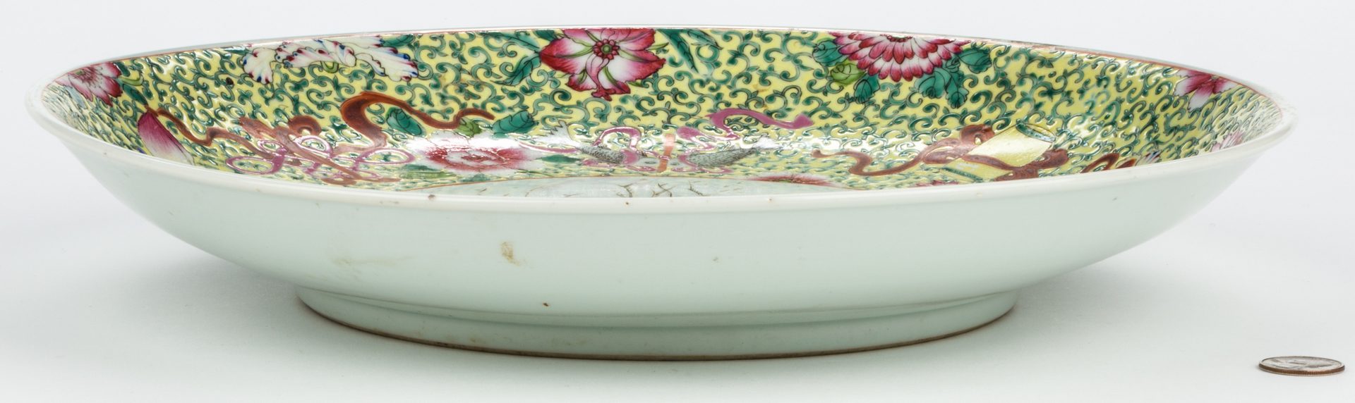 Lot 20: Chinese Famille Rose Porcelain Charger